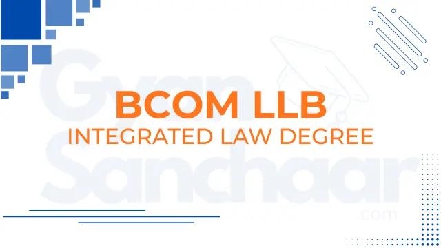 BCom LLB cover image